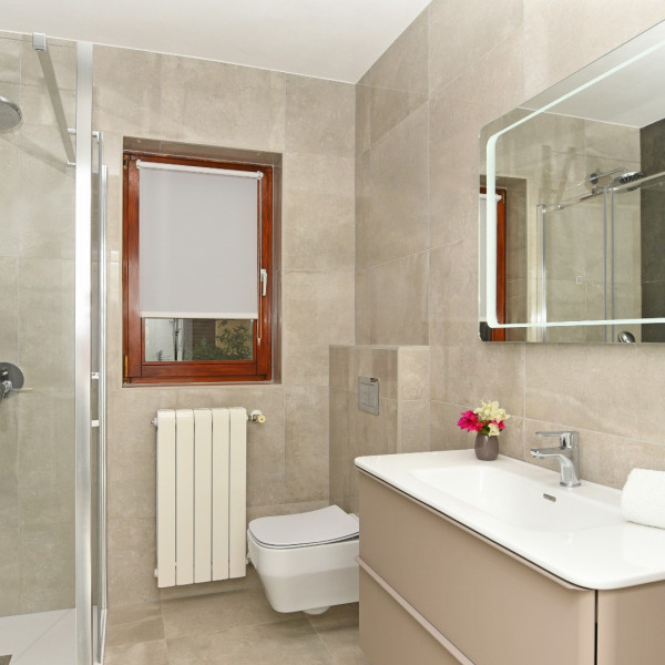 Bathroom / WC, Apartman Jasmine, Dalia Rabac - Villa and apartments, elegant and modern holiday properties near the sea in Istria Rabac