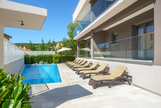 Villa Dalia, Dalia Rabac - Villa and apartments, elegant and modern holiday properties near the sea in Istria Rabac