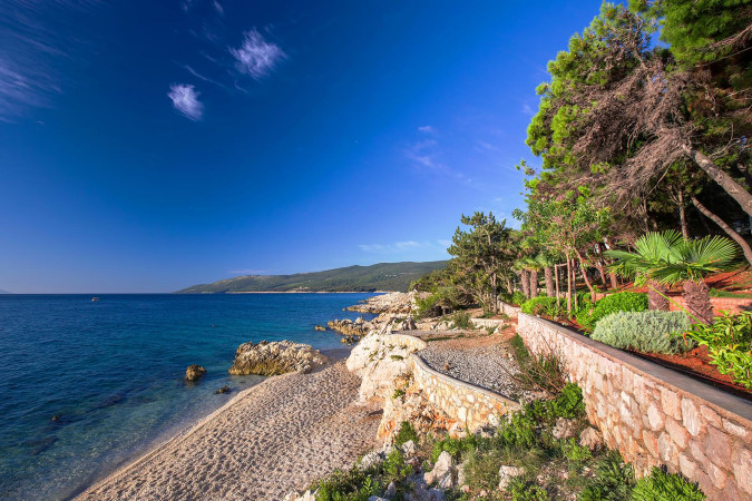 Kristallklares Meer, Dalia Rabac - Villa und Apartments, elegante und moderne Urlaubsunterkünfte in der Nähe des Meeres in Istrien Rabac